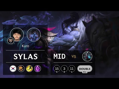 Sylas Mid vs Ekko - KR Challenger Patch 10.2