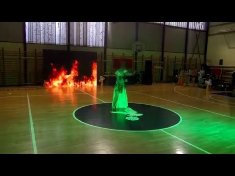 Tamara Pejovic bellydance drum solo