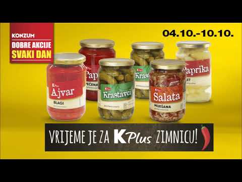 U Konzumu su dobre akcije svaki dan! 04.10.-10.10.2018.