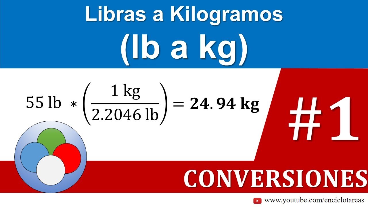 Libras a Kilogramos (lb a kg)