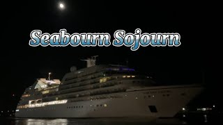 Cruise Ship Seabourn Sojourn transits the Cape Cod Canal 11/6/25