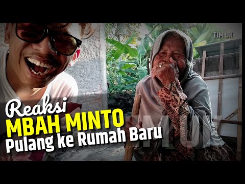 Mbah Minto's reaction when he returned home after renovations - the latest UK Ucup Klaten team