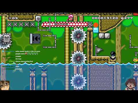 [SMM2] Kaizo Hops: Bakuretsu in woodZ