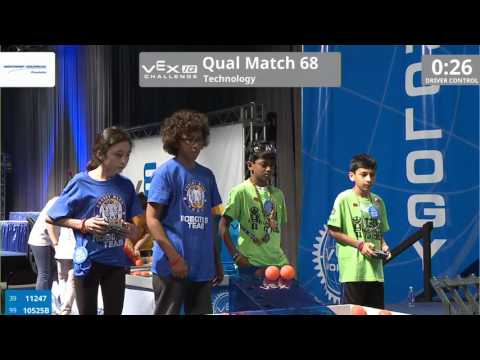 VEX Worlds 2016 - VEXIQ Elementary School - Technology - Qual 68 (11247 10525B) 86