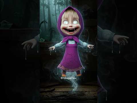 Horror masha and the bear - ghost | horror story | scary video| fake situation #scary #horror #ghost