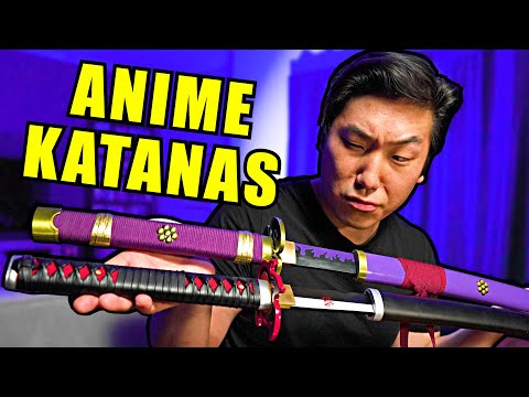 Testing Anime Katanas In Real Life! - Mini Katana Review