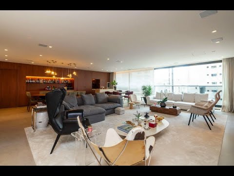 Apartamento com 244m², 3 suítes e 4 vagas a venda em São Paulo, Brooklin