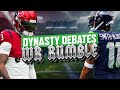 Dynasty Debates + WR Rumble, Time Warp! | Dynasty Fantasy Football 2024
