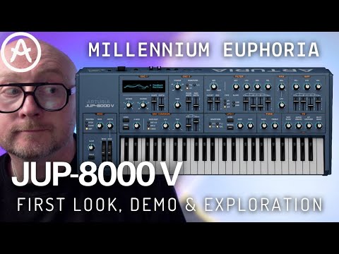 ARTURIA JUP-8000 V Is Here!  Walkthrough, Demo and Features V Collection 11