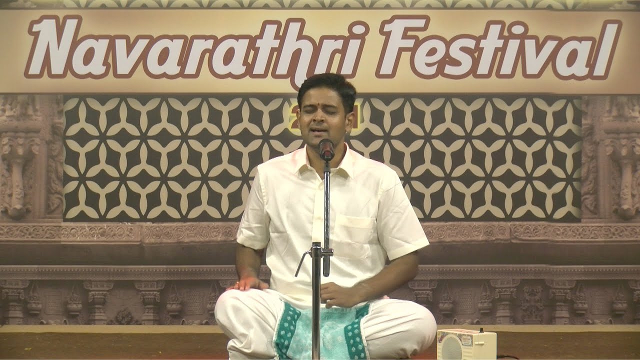 GCMA Navarathri Concert 02 - Vid.Venkat Nagaraj - Day 01