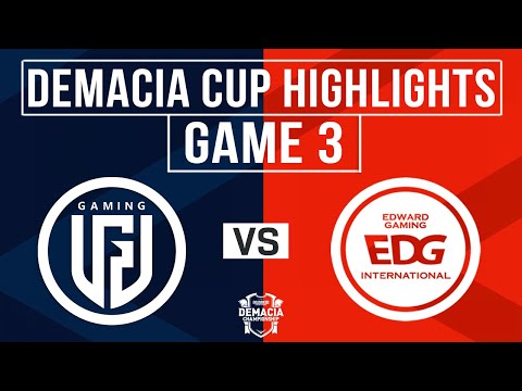 LGD vs EDG Highlights Game 3 | Demacia Cup 2025 | LGD Gaming vs EDward Gaming