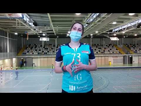 Conociendo a Sara Cardín Burón jugadora del equipo senior del Balonmano Gijón 2021