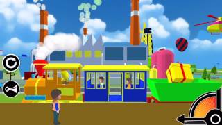3D Toy Train- Free Kids Train Game