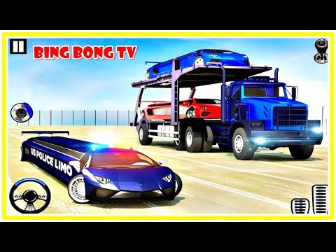 US Police Limo Transporter Truck - Best Android Gameplay | BingBong TV #videogame