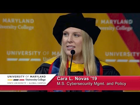 UMUC Commencement Student Speaker: Cara L. Novas '19 - Sunday, May 19, 2019