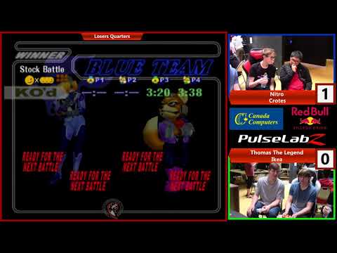 Underdogs 2018 Smash Melee Doubles LQ   Nitro & Crotes VS Thomas The Legend & Ikea