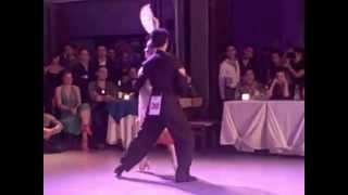 Sergio Martin Almiron y Giovanna Di Vincenzo en la 1 ronda del Campeonato de Escenario @ Fruto Dulce