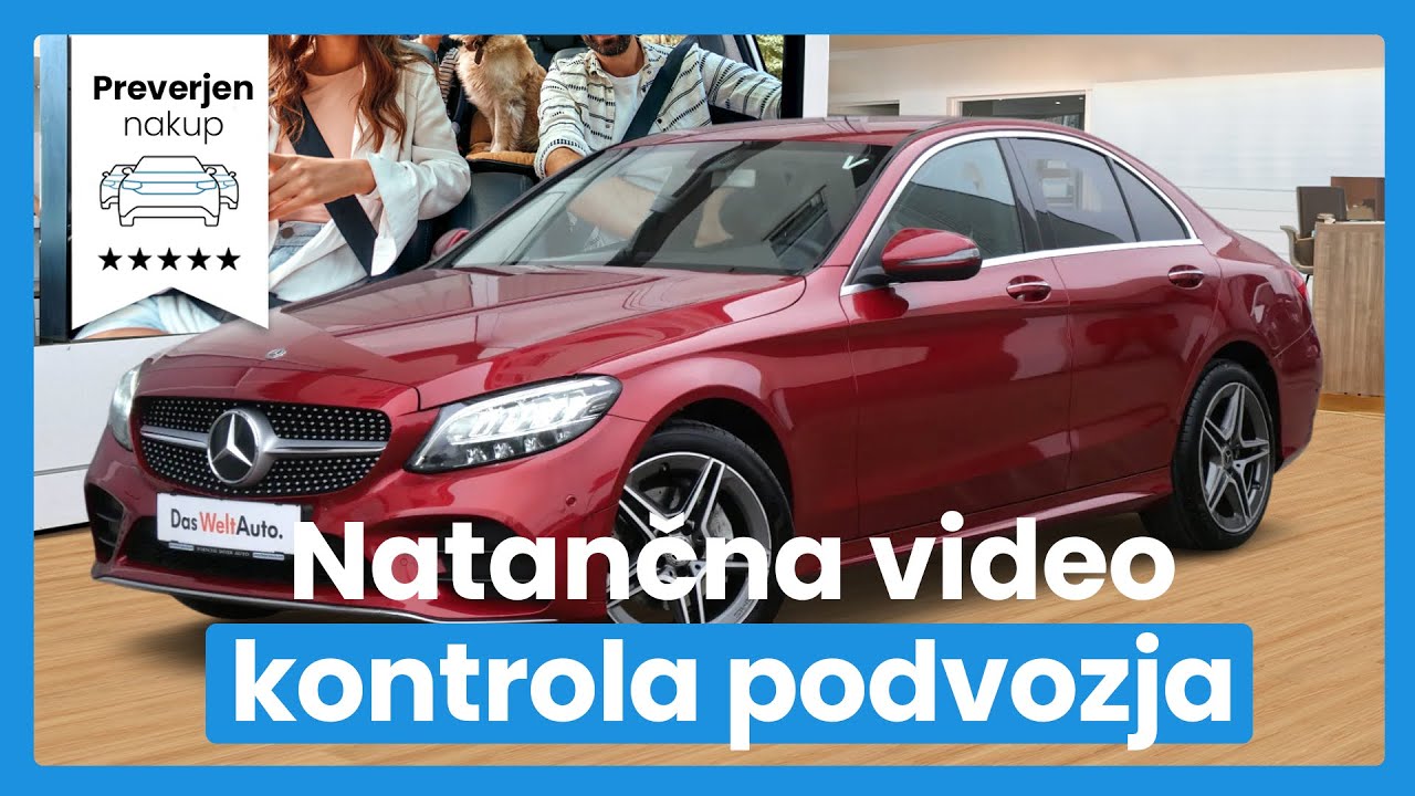 Mercedes-Benz C-Razred C 200 d AMG Line Avt. - SLOVENSKO VOZILO