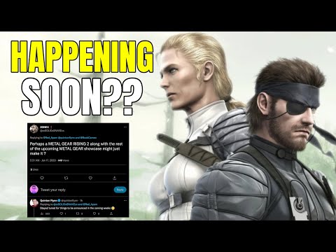 Metal Gear Solid Announcement In The Coming Weeks? - Voice Actor SPEAKS