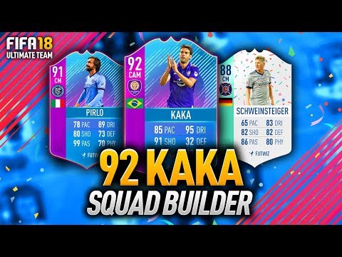 92 KAKA & 88 SCHWEINSTEIGER! BEST MLS SQUAD ON FIFA 18!?!