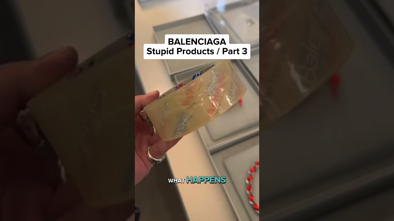 Balenciaga tape bangle for $1,190 🤢