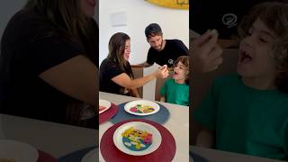 TIO MESSI PEGOU O BRIGADEIRO DO DAVI 😮 #comidasdivertidas  #davi #tioalemessi