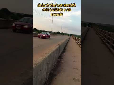 Divisa do Piauí com Maranhão entre Luzilândia e São Bernardo 2025 #nordeste