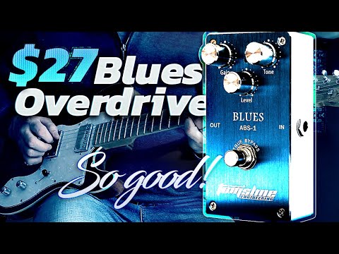 Демонстрация педали эффектов Tomsline ABS-1 Blues
