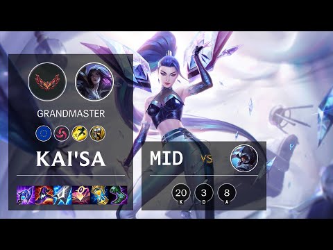 Kaisa Mid vs Talon - EUW Grandmaster Patch 12.5