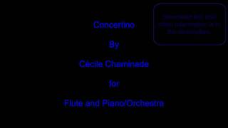 Concertino by Cécile Chaminade - FREE SHEET MUSIC
