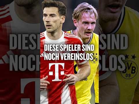 Video Thumbnail: Goretzka, Brandt, Sancho und Co.: Diese Spieler sind noch vereinslos