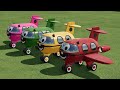 COLOURS OF AEROPLAIN TRANSPORT WITH TRUCKS IN FS22 FARMING SIMULATOR 22