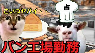 【猫ミーム】パン工場で働く占い師！！