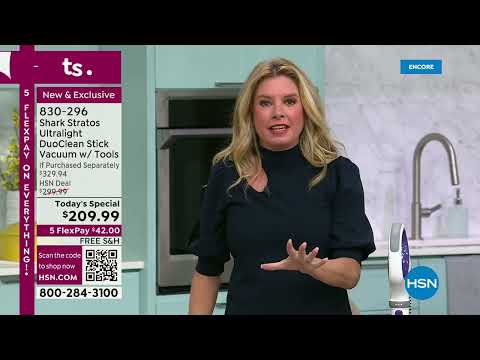 HSN | First Big Summer Sale - Shark Cleaning 05.28.2023 - 04 AM