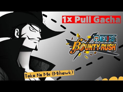 Black Friday Gacha One Piece Bounty Rush Taka No Me Mihawk (10 Rainbow) [1× pull]