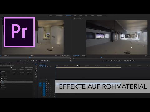 Effekte auf Rohmaterial anwenden