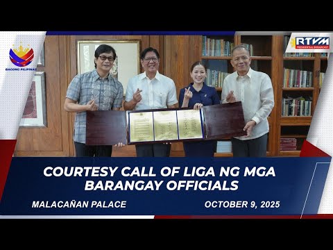 Courtesy Call of Liga ng mga Barangay sa Pilipinas