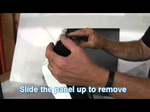 Replacing a Door Panel