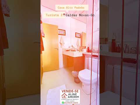 📍CALDAS NOVAS-Go CASA 🏠 À VENDA TURISTA 2 📲64992318500 Aline Amorim Creci 45655