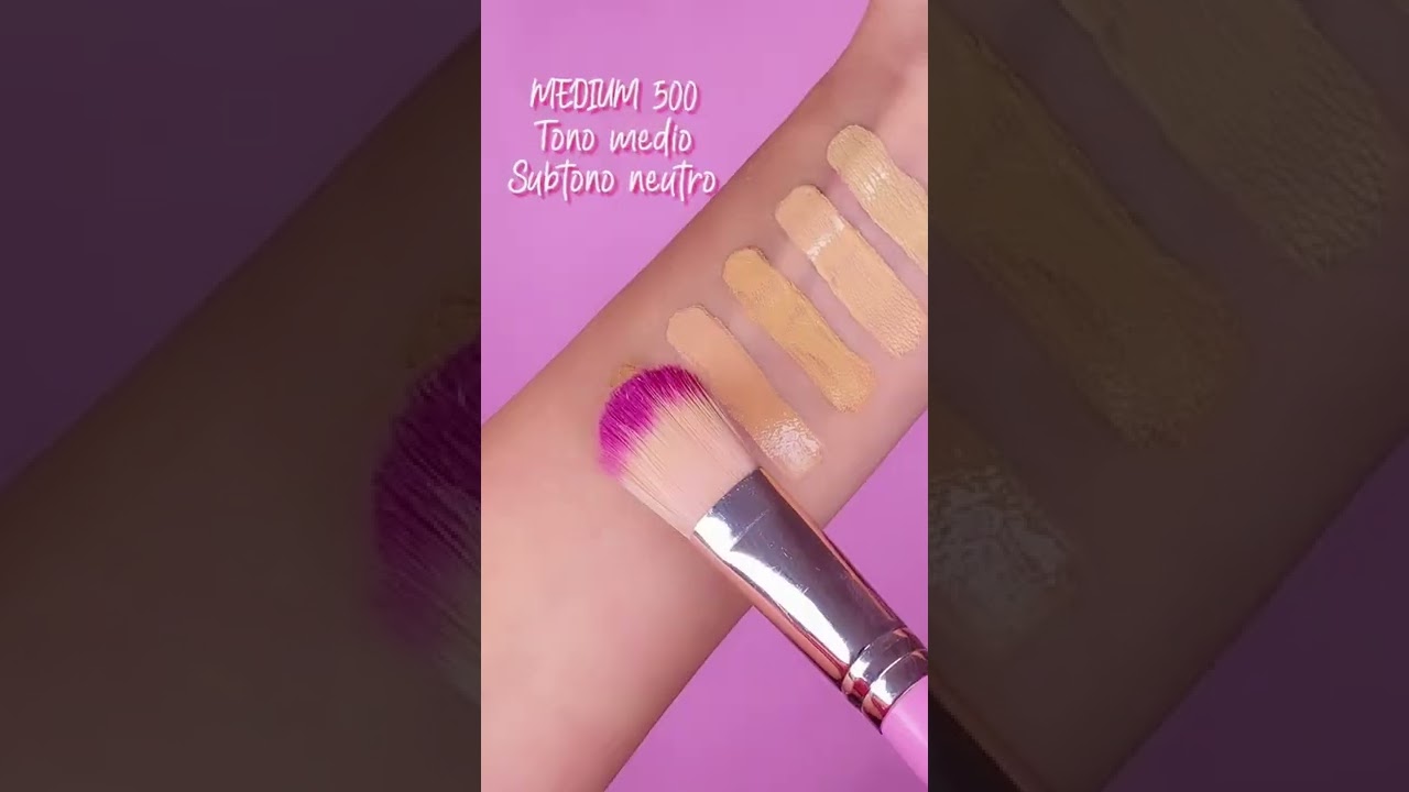 ¡Para cada PinkLover hay un tono ideal de Matte Cover 12HRS! 💖#foundation #Makeup #Pink #shorts