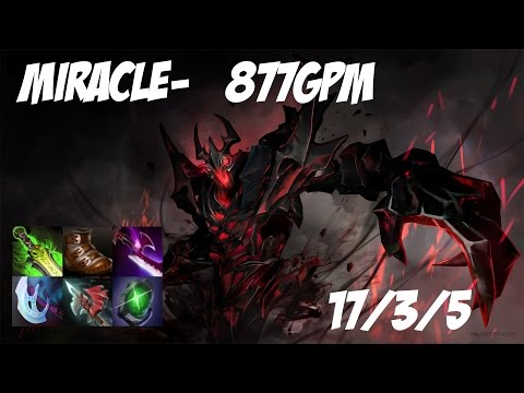 Miracle Shadow Fiend - 9k MMR Dota 2