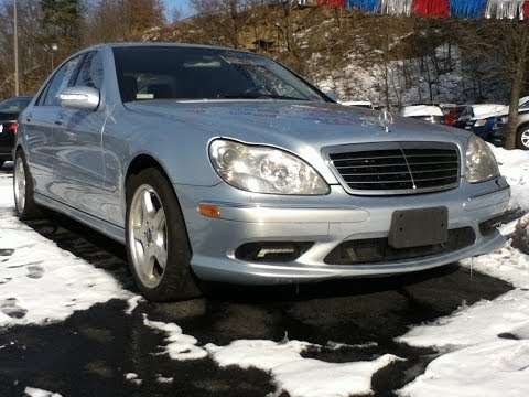 Pittsburgh's Best Used 2003 Mercedes Benz S55 Kompressor AMG For Sale Today