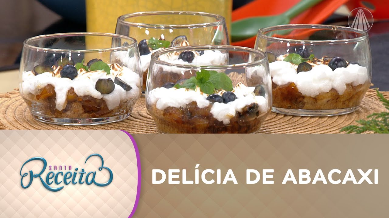Delícia de Abacaxi com 4 ingredientes para você arrasar na sobremesa