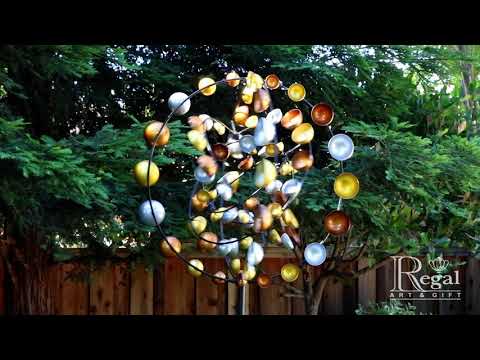 12568 Gyroscope Wind Spinner 86"