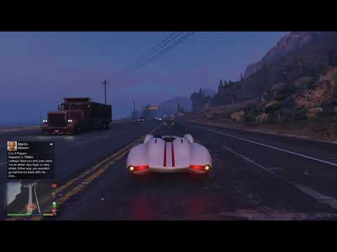 Grand Theft Auto V Jump on Truck Bed Video