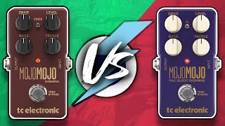 Video thumbnail for TC Mojo Mojo Vs Mojo Mojo Paul Gilbert by Budget Pedal Chap