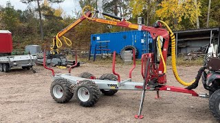 Kranman T1900 EX timber trailer for sale - Image 4 | Autoline IN Kranman T1900 EX timber trailer | Image 4 - Autoline