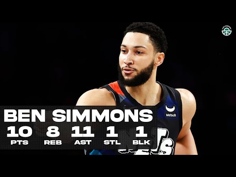 BEN SIMMONS NEAR TRIPLE-DOUBLE!! 10PTS & 11AST vs JAZZ (FULL HIGHLIGHTS)