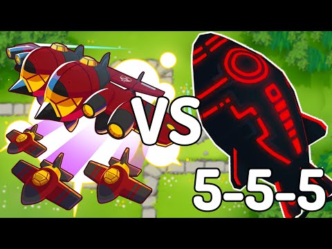 Ace Paragon VS. 5-5-5 Aircraft of Doom