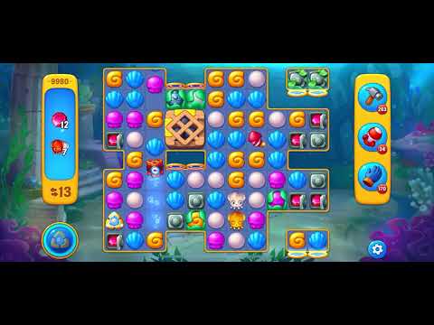 Fishdom level 9980 no boosters フィッシュダム ノーマル